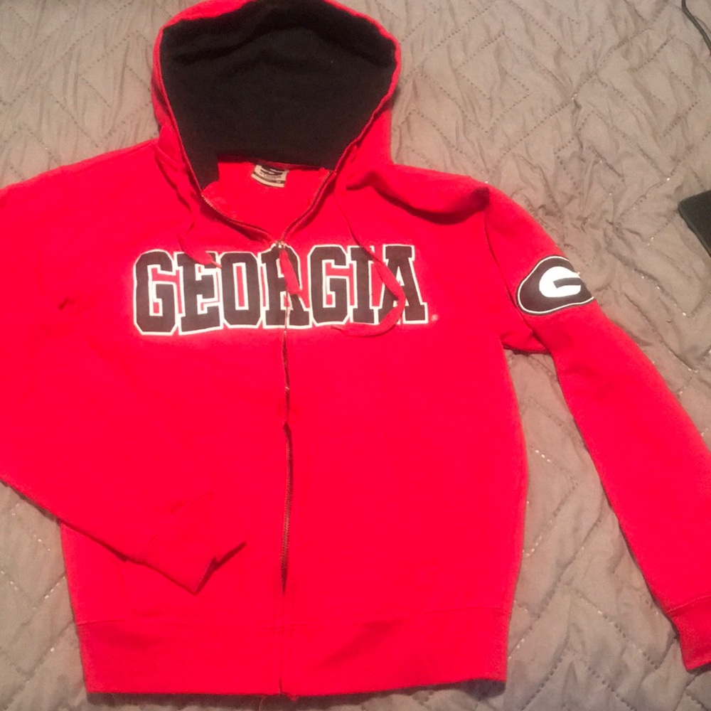 Georgia Bulldogs Women’s Zip Up Hoodie